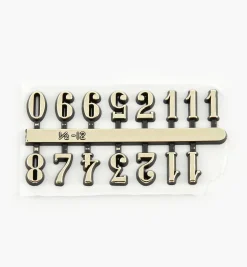 Lee Valley Adhesive-Backed Arabic Numerals