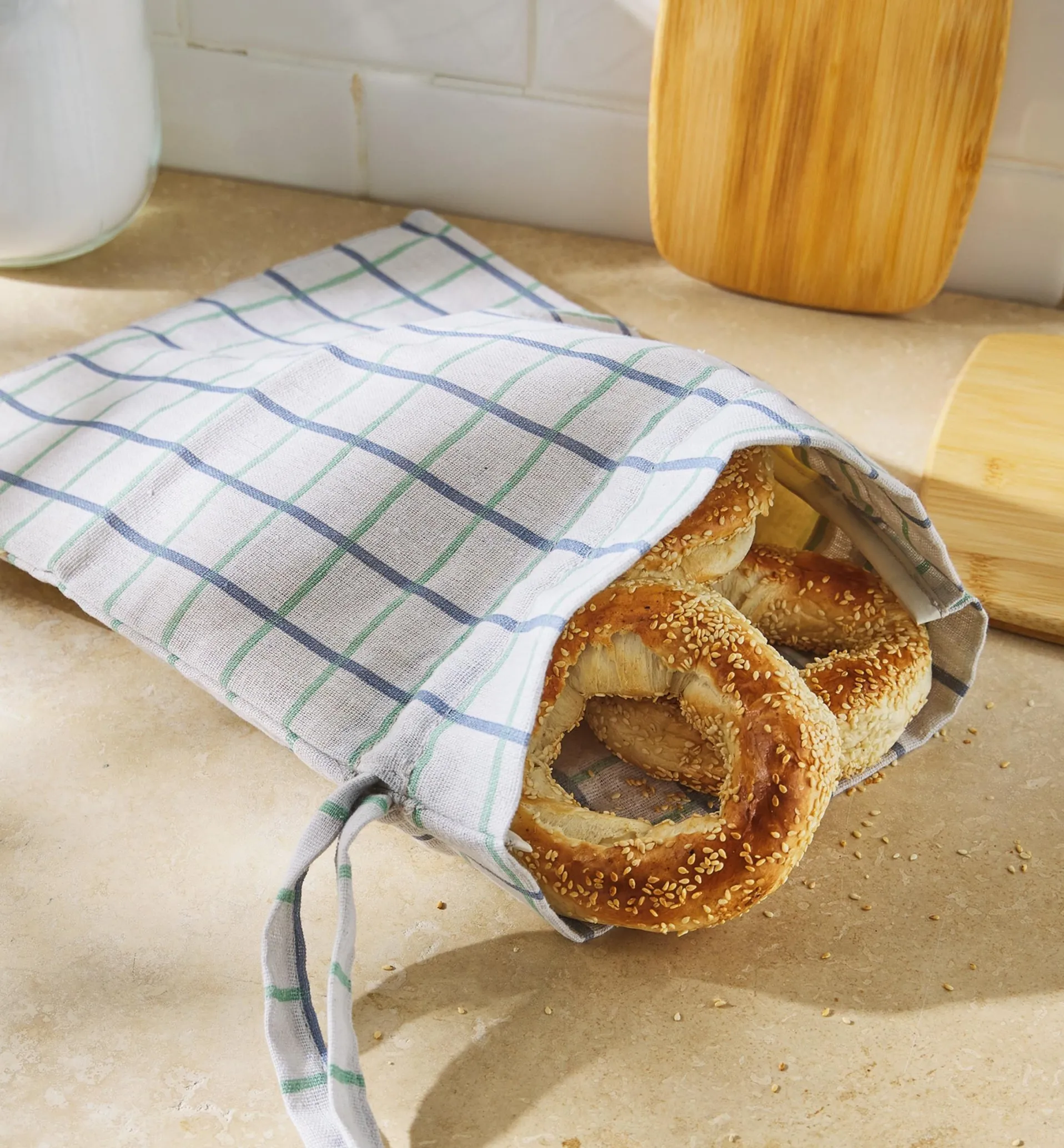 Lee Valley Beeswax Bread Storage Bag