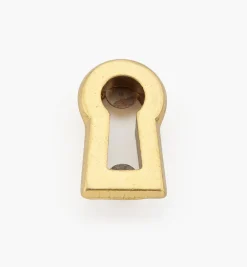 Lee Valley Brass Flat Spline Escutcheon