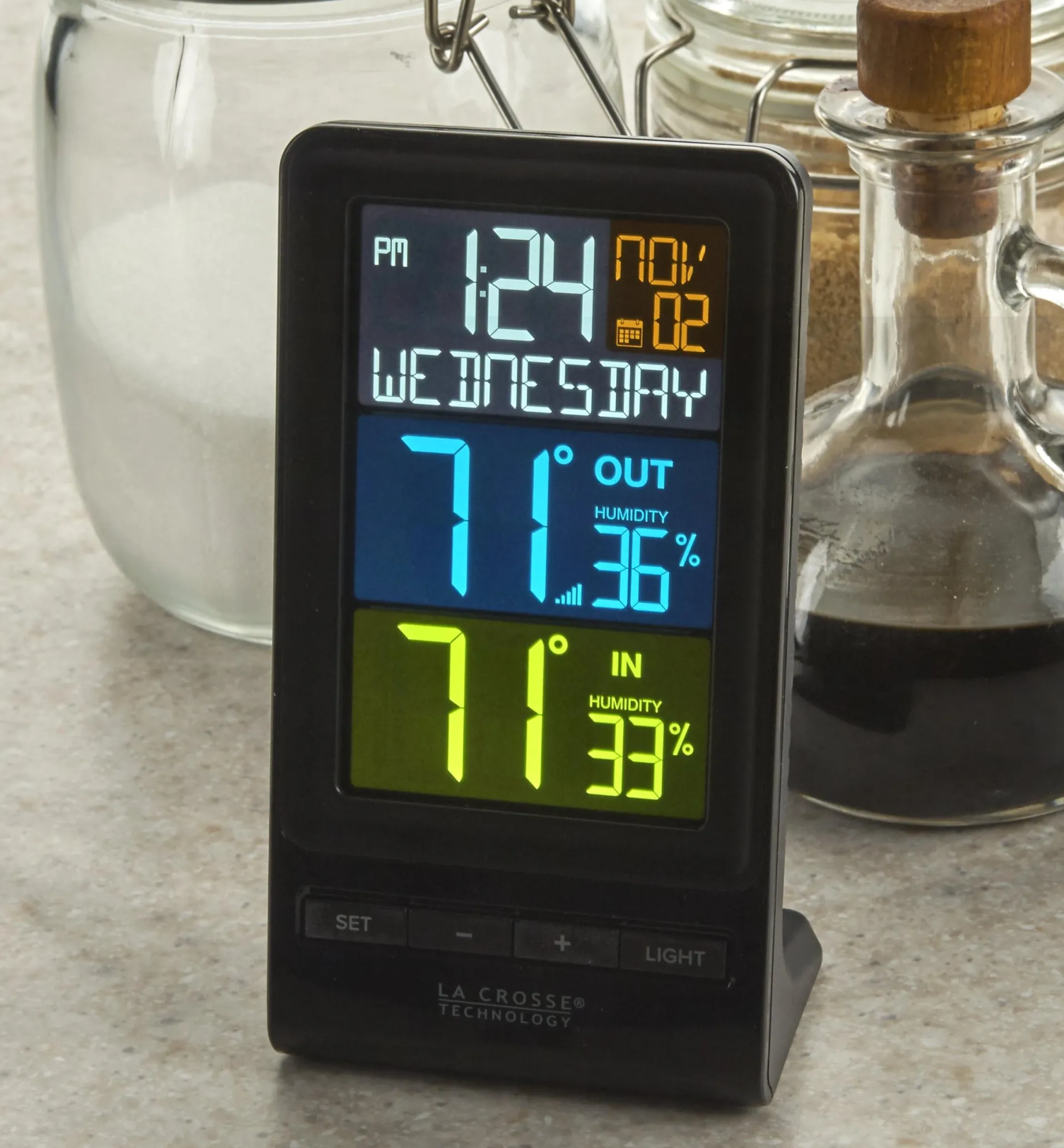 Lee Valley Dual-Display Indoor/Outdoor Weather Station