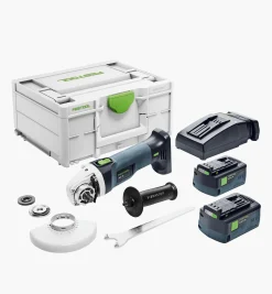 Lee Valley Festool Cordless Angle Grinder AGC 18-115 5,0 EBI-Plus