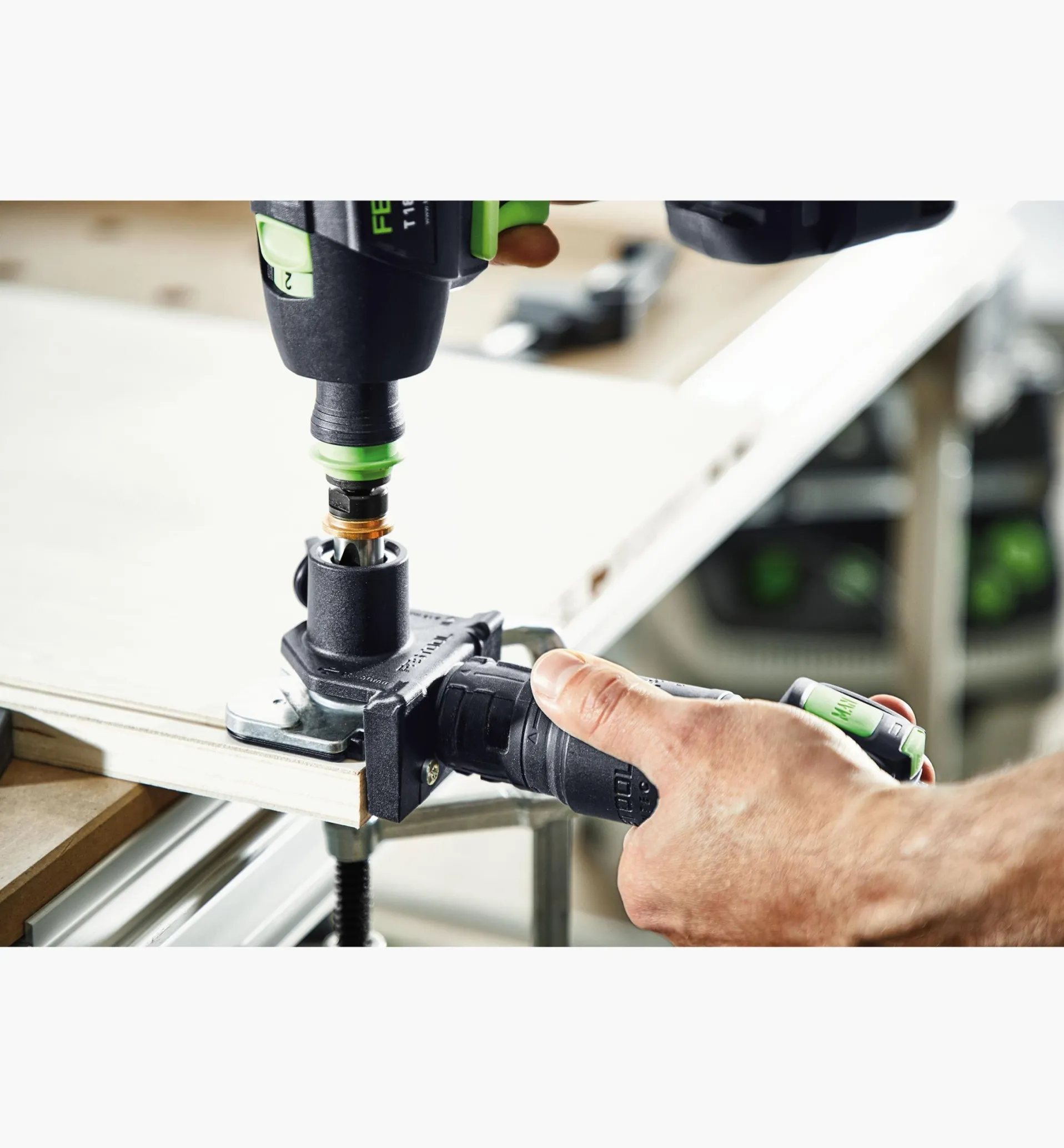 Lee Valley Festool Domino Drilling Jig BS-KV D15