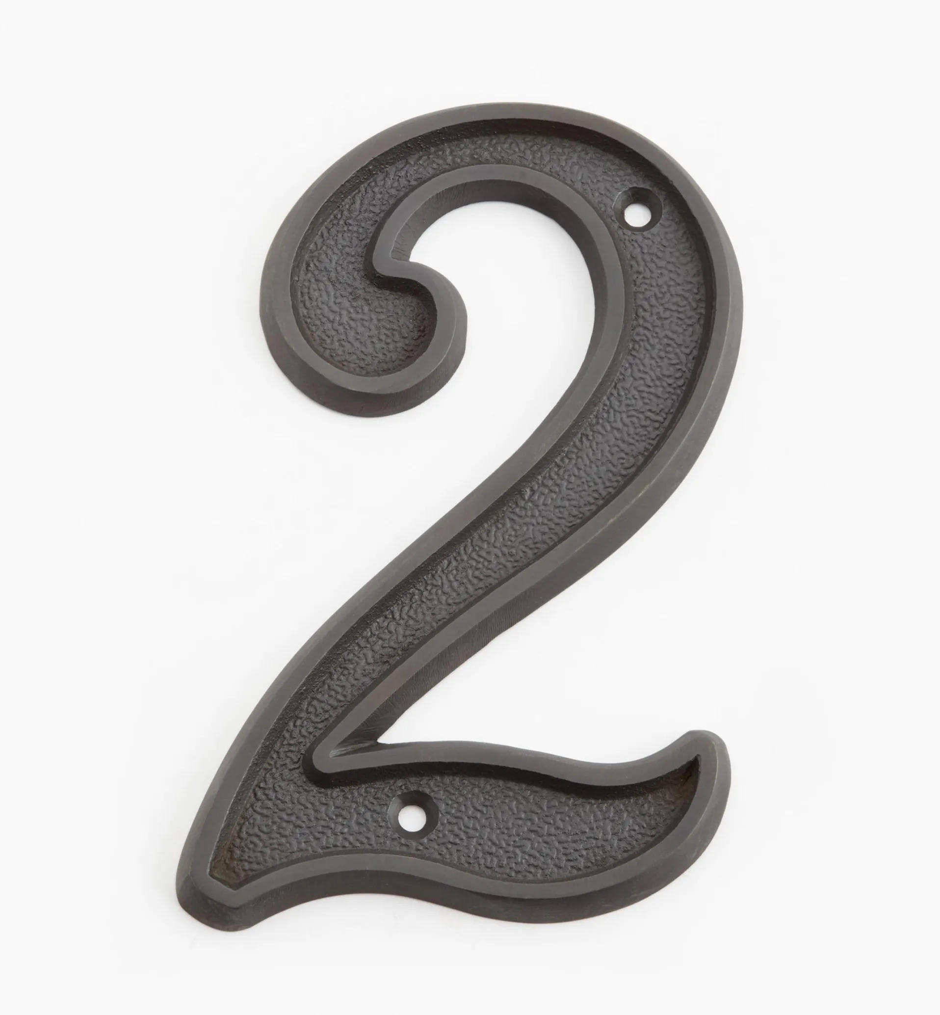 Lee Valley Italic Cast Brass House Numbers