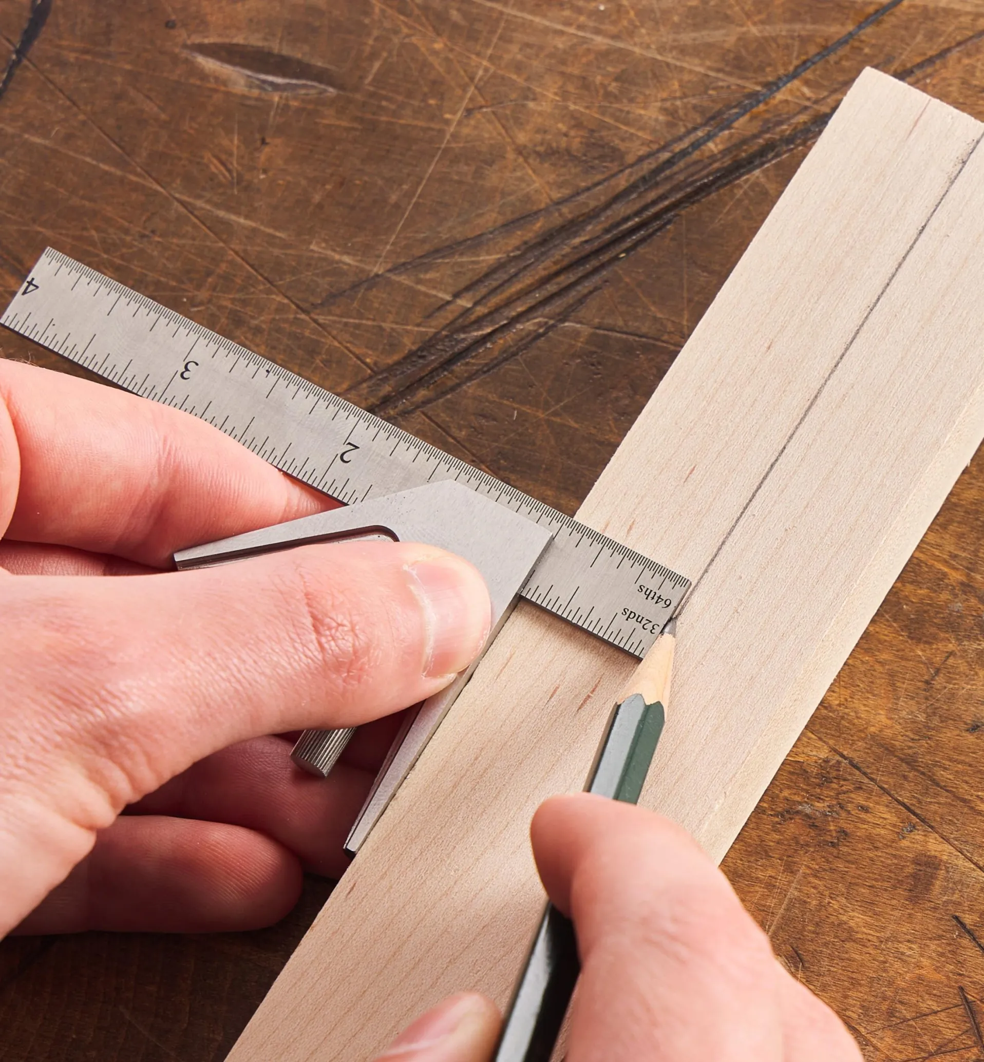 Lee Valley 4" Combination Square