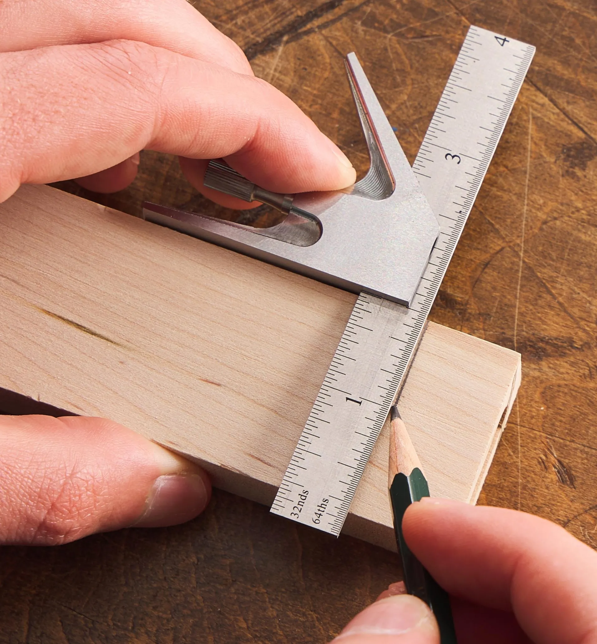 Lee Valley 4" Combination Square