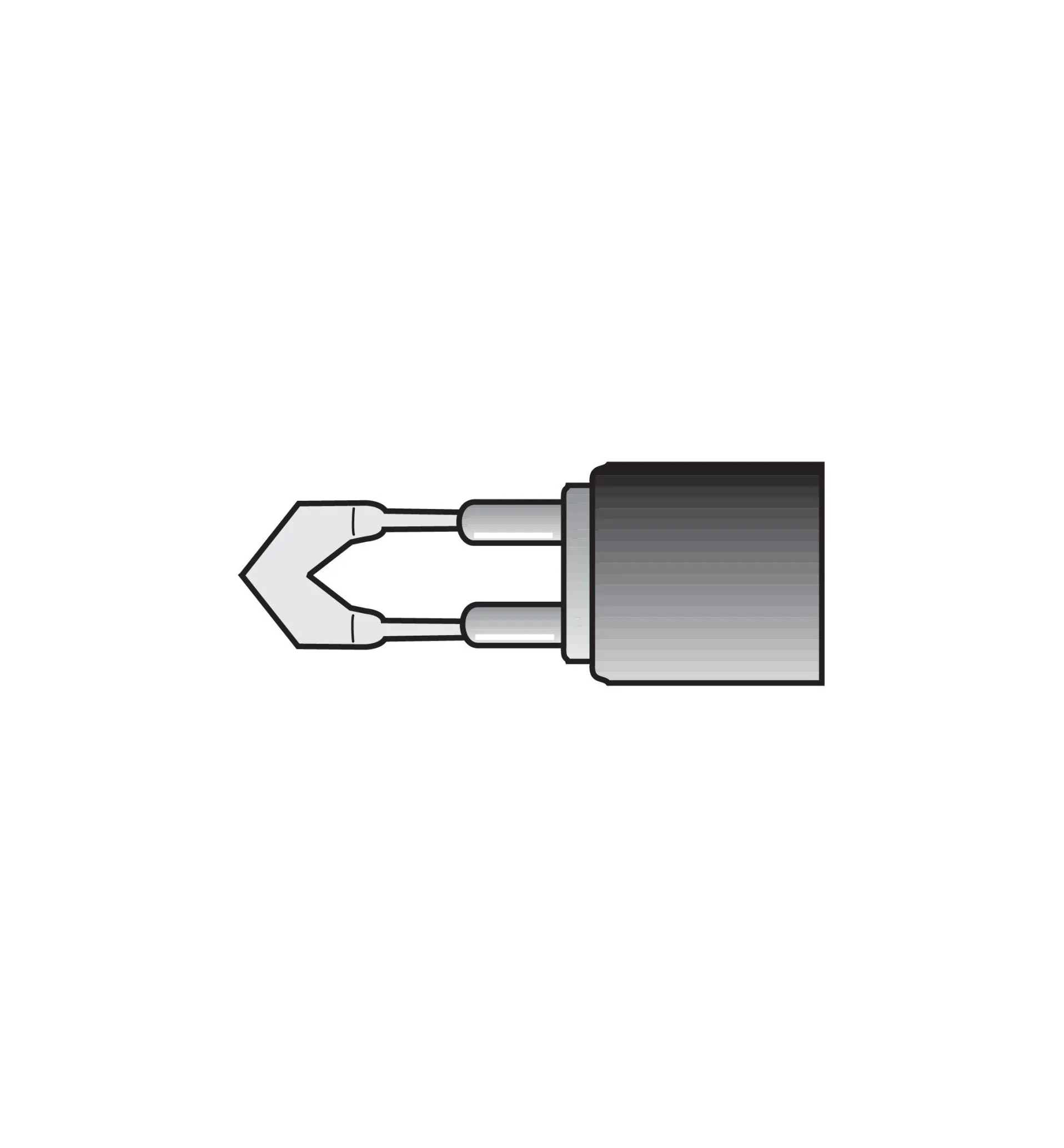 Lee Valley #16L Heavy-Duty Handpiece For Razertip Wood Burning System