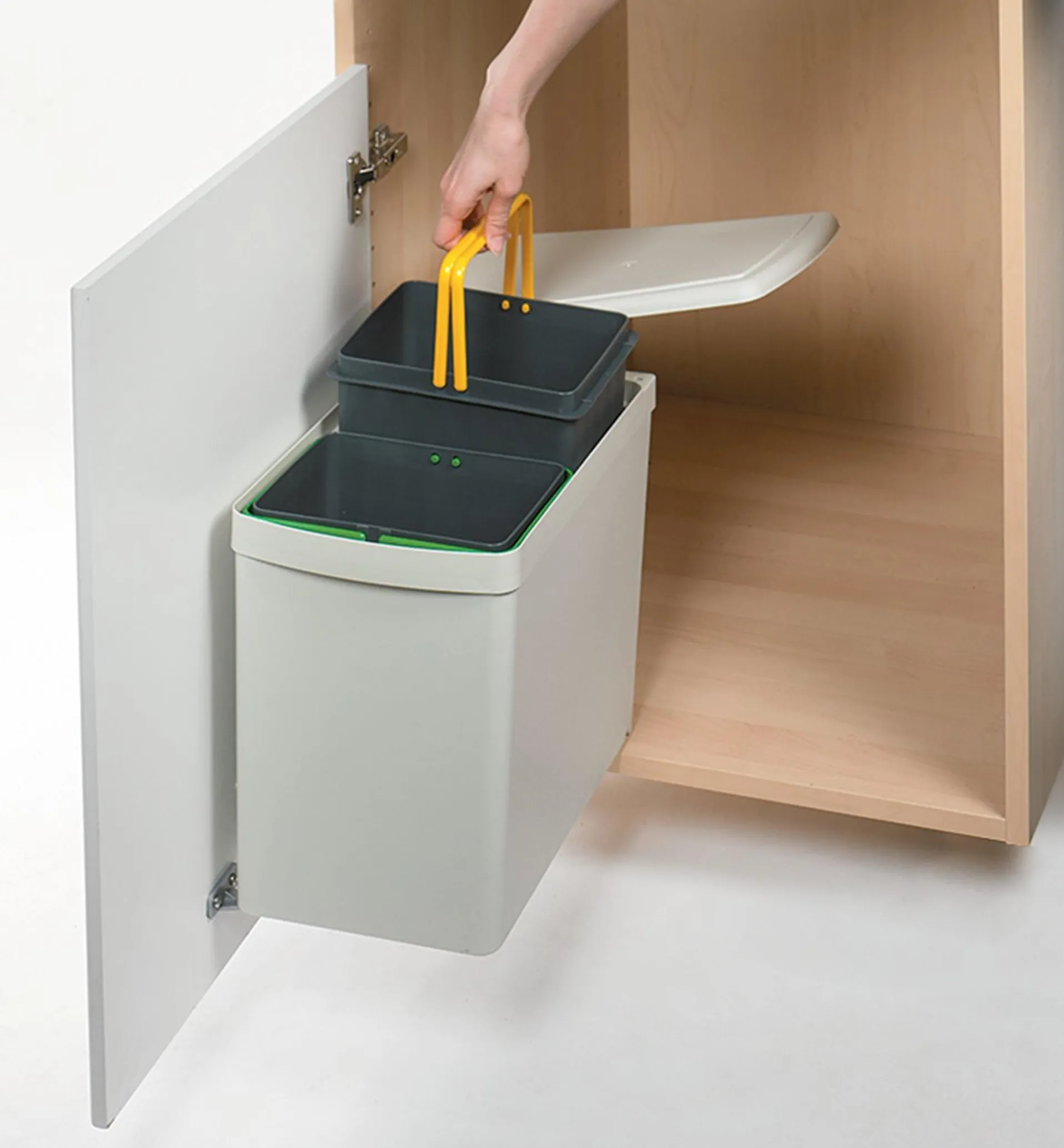 Lee Valley 15 Litre Door-Mount Dual Waste Container