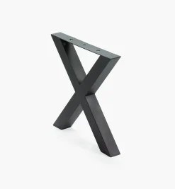 Lee Valley 400mm Steel X-Shape Table Leg