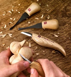 Lee Valley 4-Pc. Flexcut Carving Set
