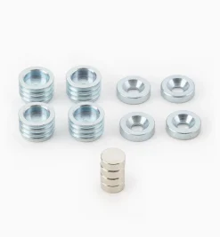 Lee Valley Rare-Earth Magnet, Cup & Washer Sets