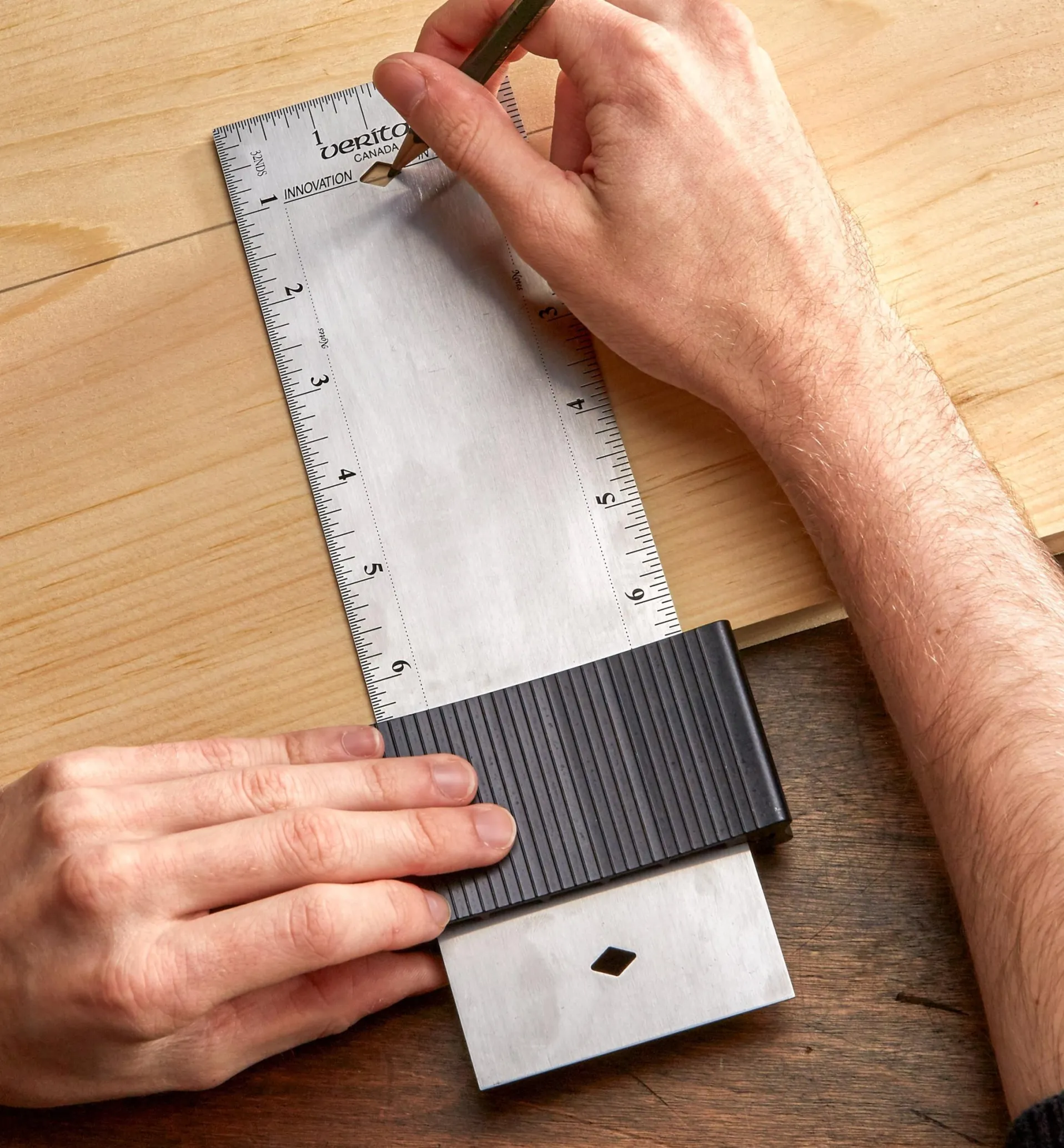 Lee Valley 10" Rule For Veritas Sliding Square