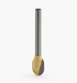 Lee Valley 1/8" Shank Carbide-Tipped Core Box Router Bit