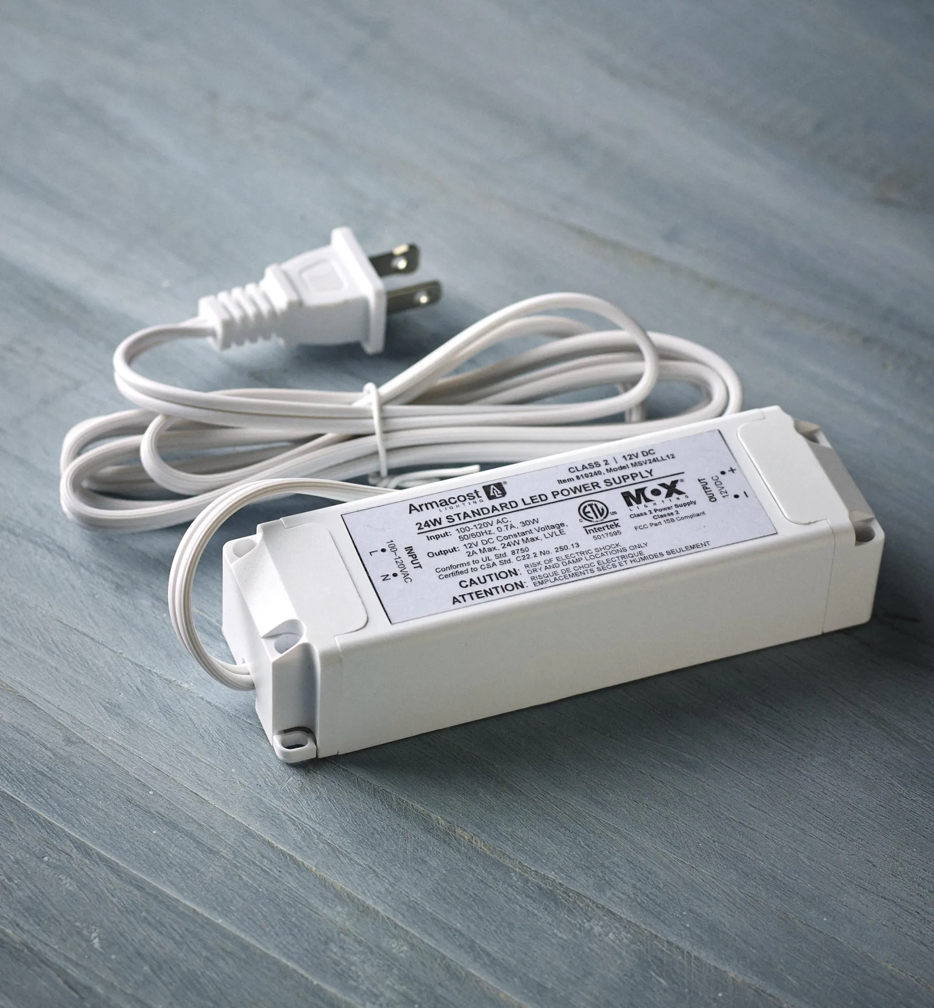 Lee Valley Standard Power Supplies (12V)