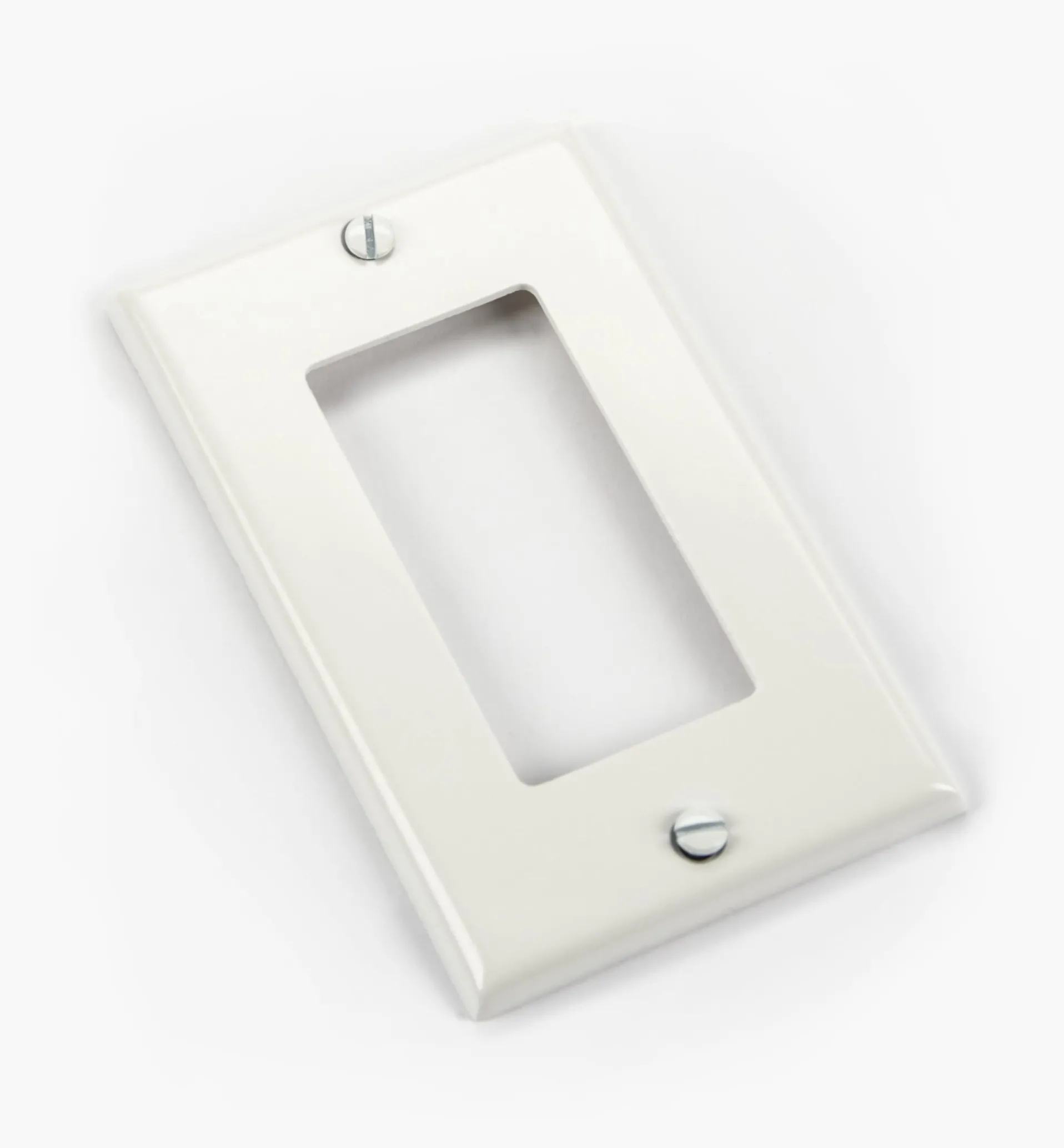 Lee Valley White Standard Wall Plate